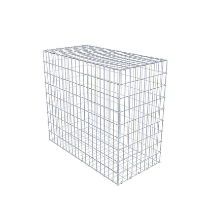 Gabion 100 cm x 90 cm x 50 cm (L x H x P), mailles 5 x 10 cm, anneau en spirale