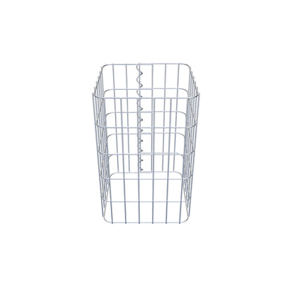 Colonne de gabion 32 x 32 cm, MW 5 x 10 cm carré