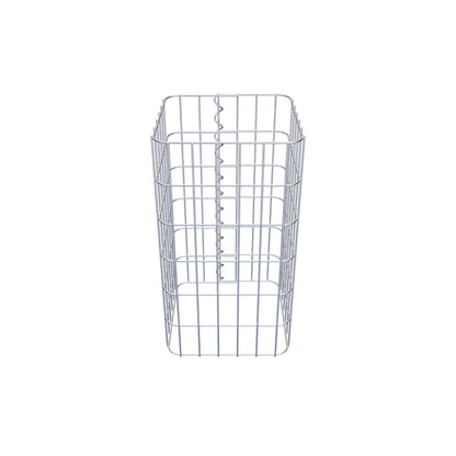 Colonne de gabion 32 x 32 cm, MW 5 x 10 cm carré