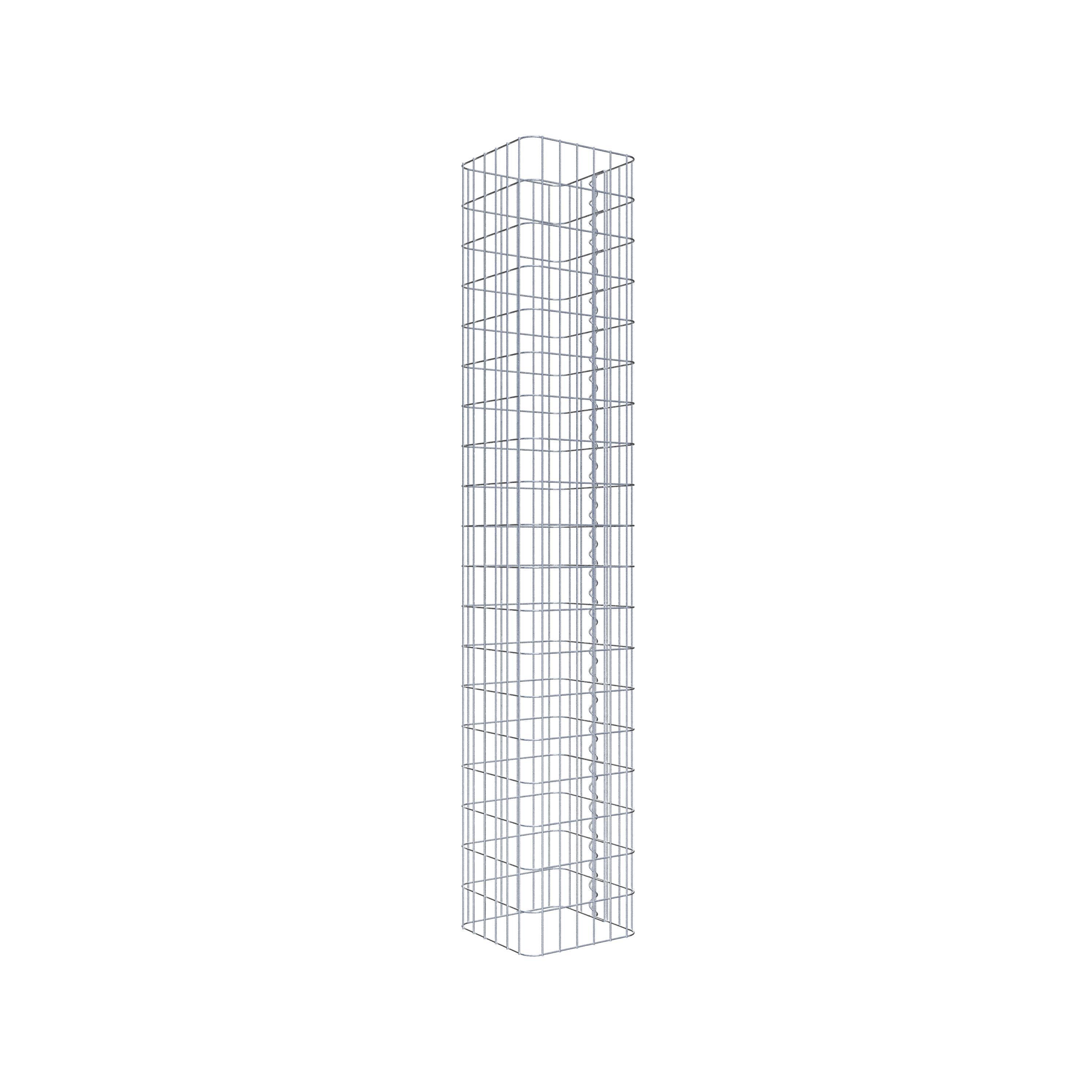 Gabionensäule 32 x 32 cm, MW 5 x 10 cm eckig