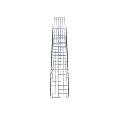 Colonne de gabion 32 x 32 cm, MW 5 x 10 cm carré