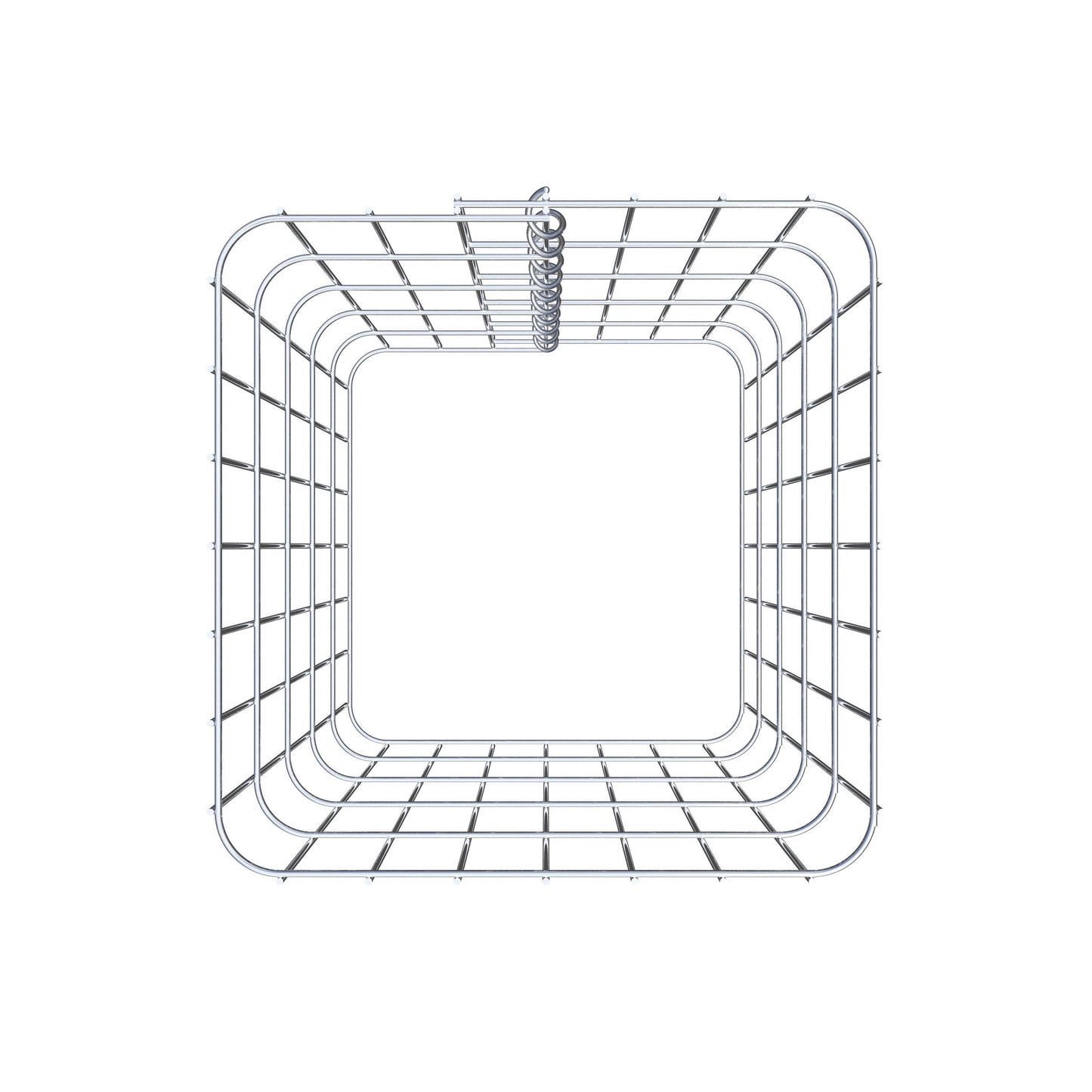 Columna de gaviones 37 x 37 cm, cuadrado MW 5 x 10 cm