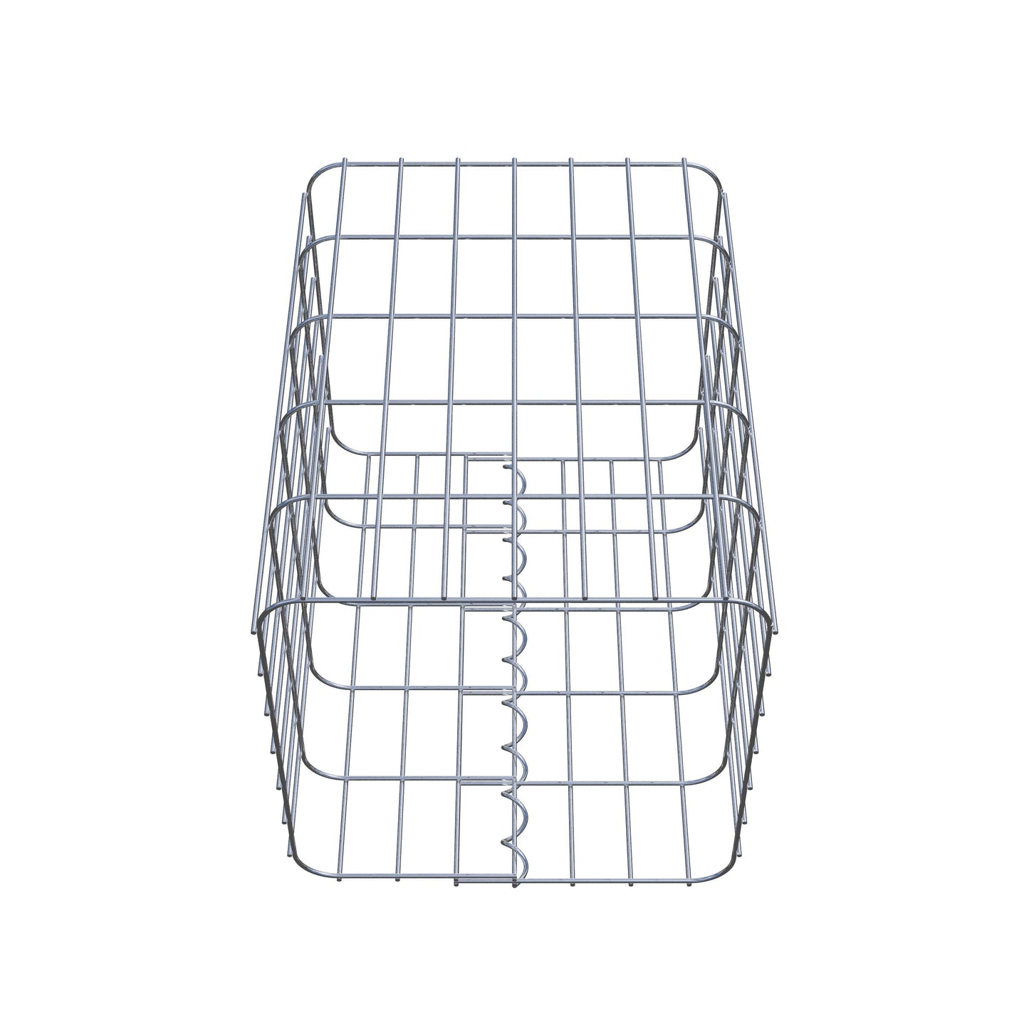 Columna de gaviones 37 x 37 cm, cuadrado MW 5 x 10 cm
