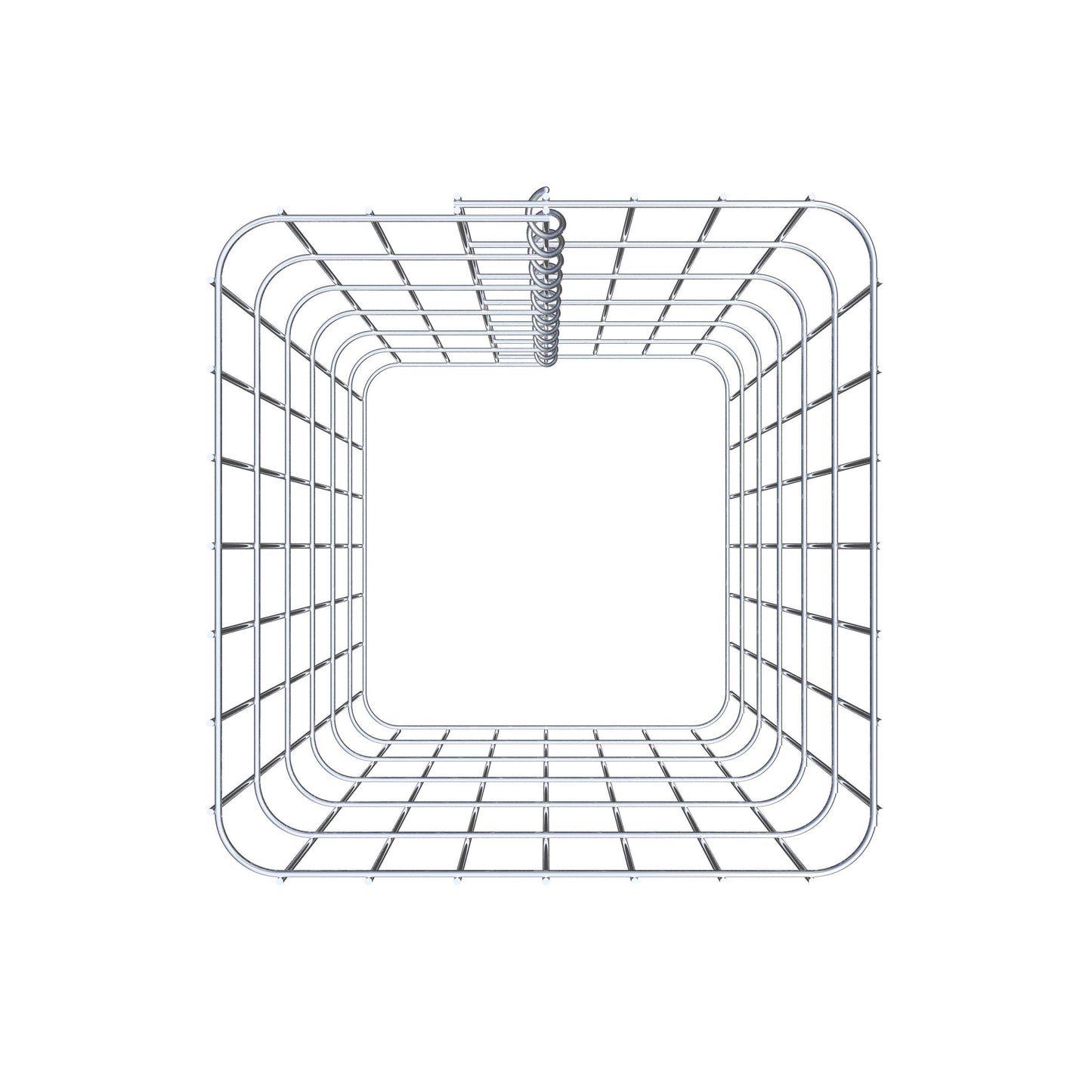 Columna de gaviones 37 x 37 cm, cuadrado MW 5 x 10 cm