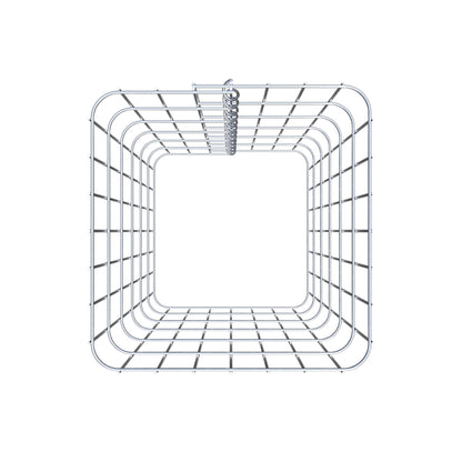 Columna de gaviones 37 x 37 cm, cuadrado MW 5 x 10 cm