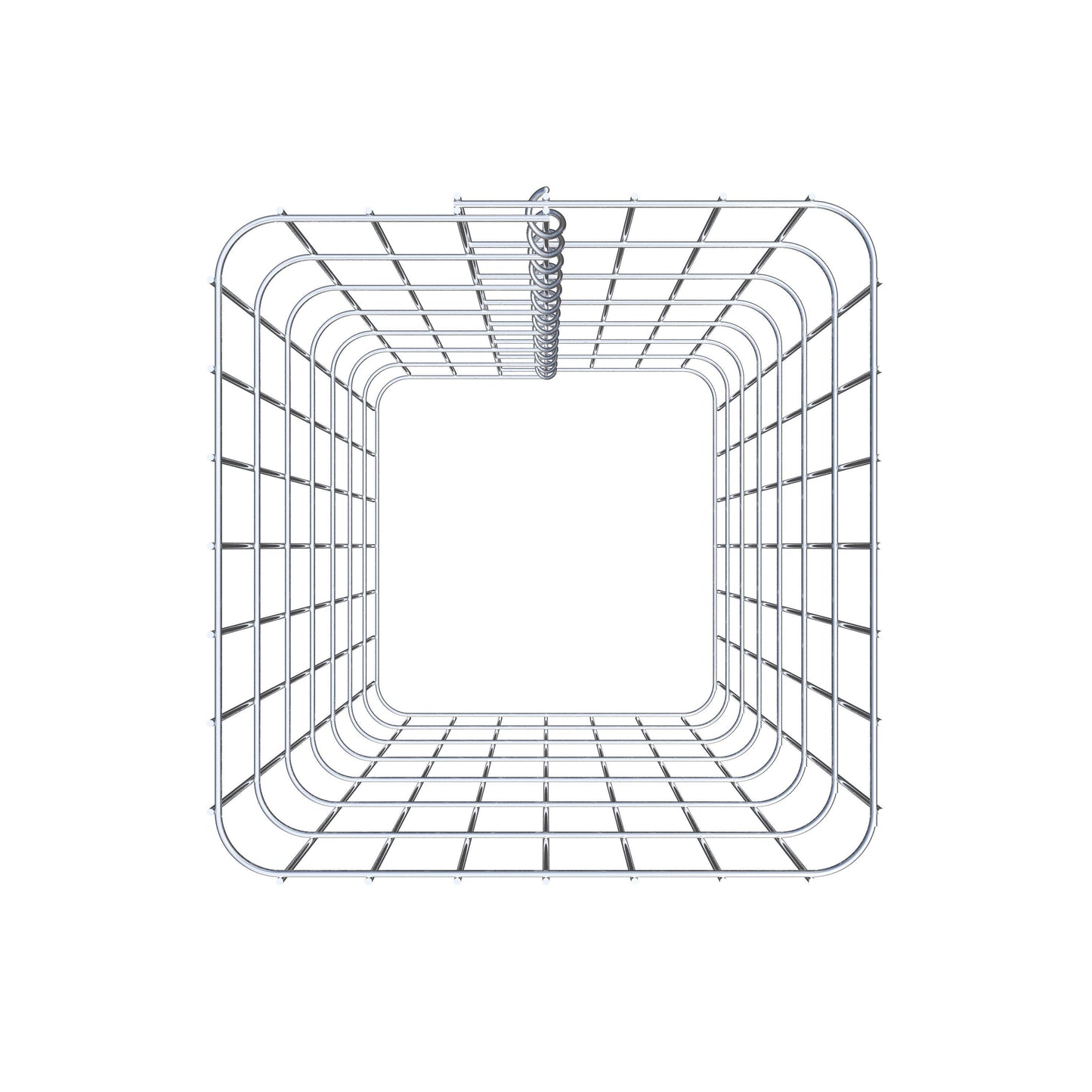 Columna de gaviones 37 x 37 cm, cuadrado MW 5 x 10 cm