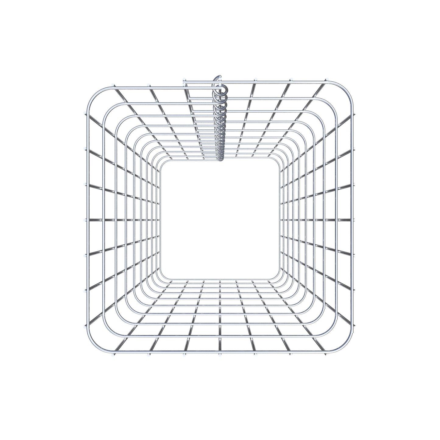 Columna de gaviones 37 x 37 cm, cuadrado MW 5 x 10 cm