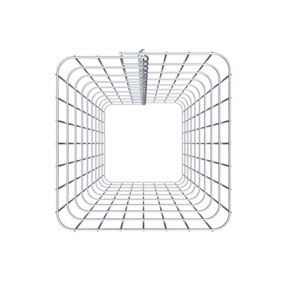 Columna de gaviones 37 x 37 cm, cuadrado MW 5 x 10 cm