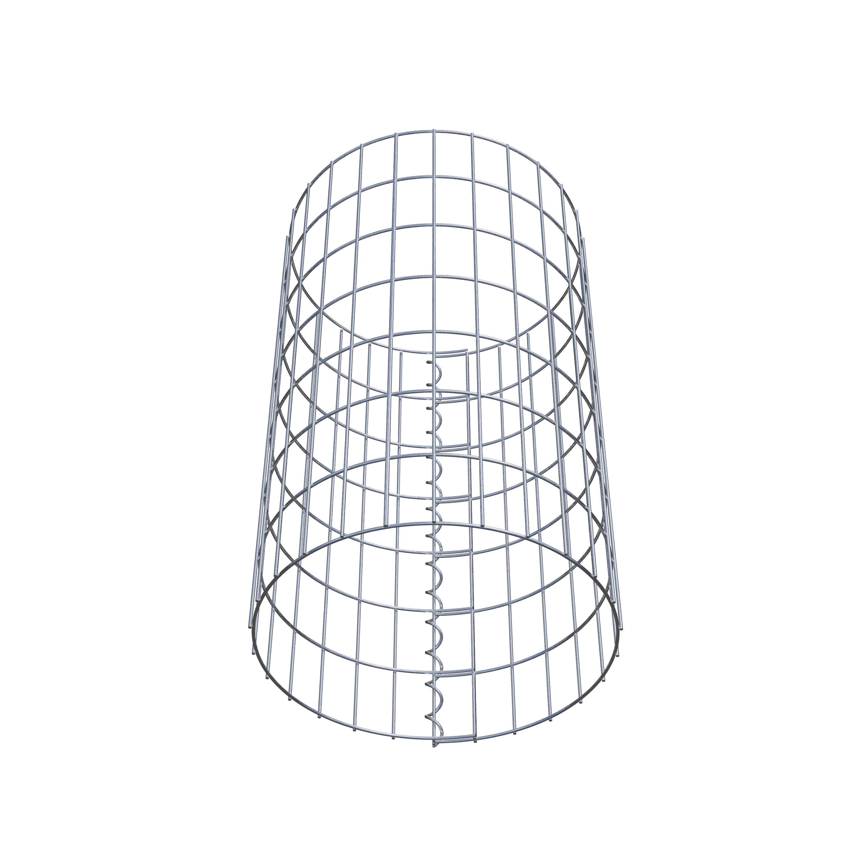 Gabionsøjle diameter 42 cm, MW 5 x 10 cm rund