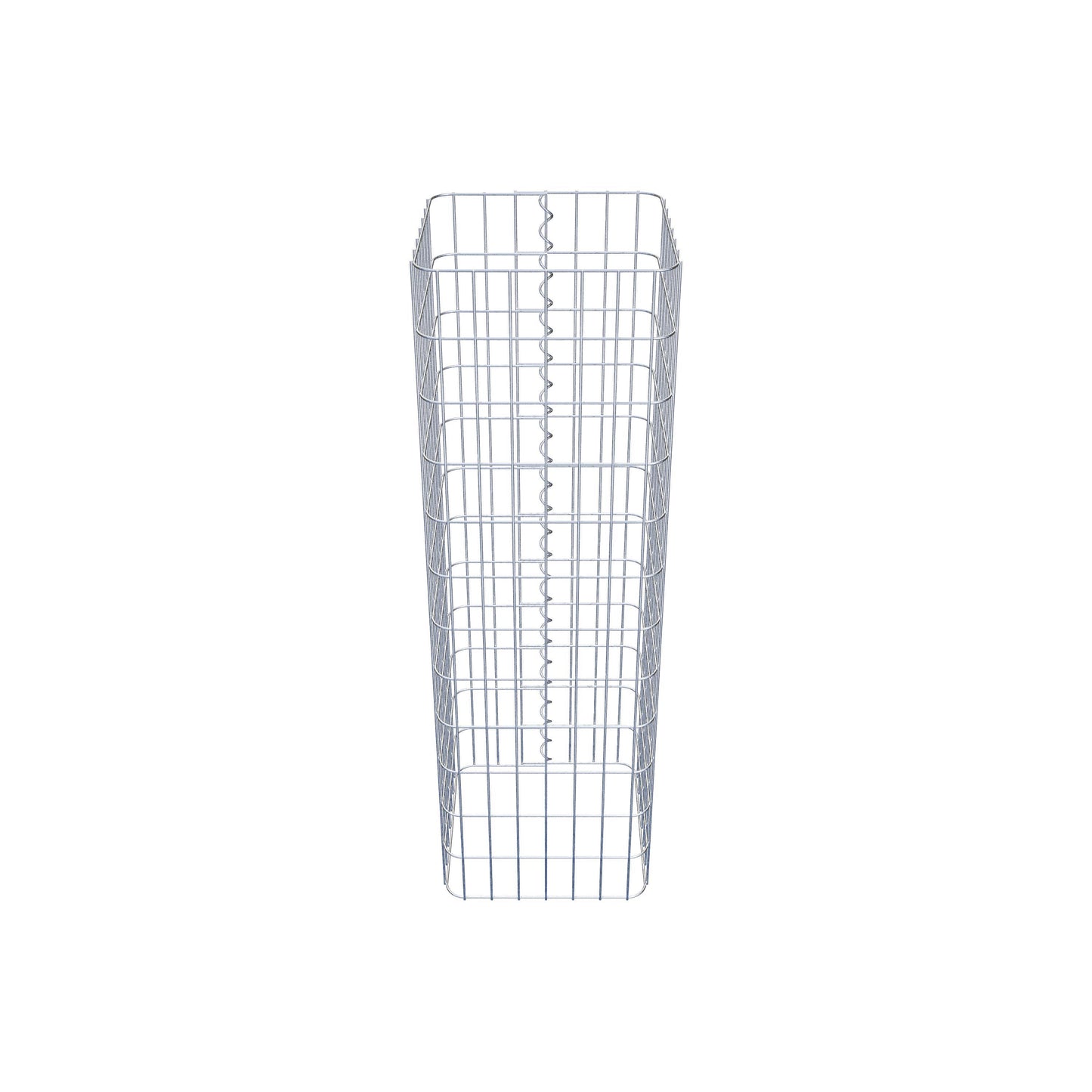 Columna de gaviones 37 x 37 cm, cuadrado MW 5 x 10 cm