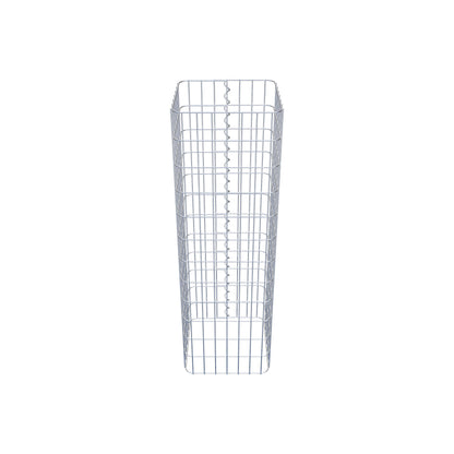 Columna de gaviones 37 x 37 cm, cuadrado MW 5 x 10 cm