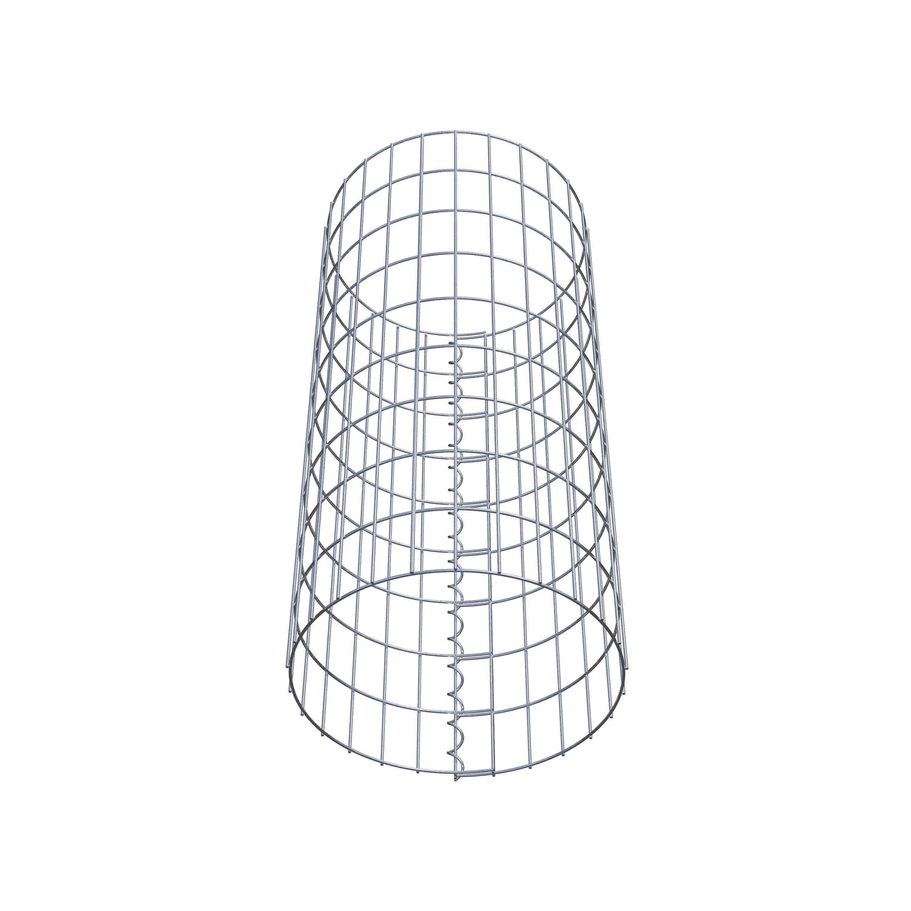 Gabionsøjle diameter 42 cm, MW 5 x 10 cm rund