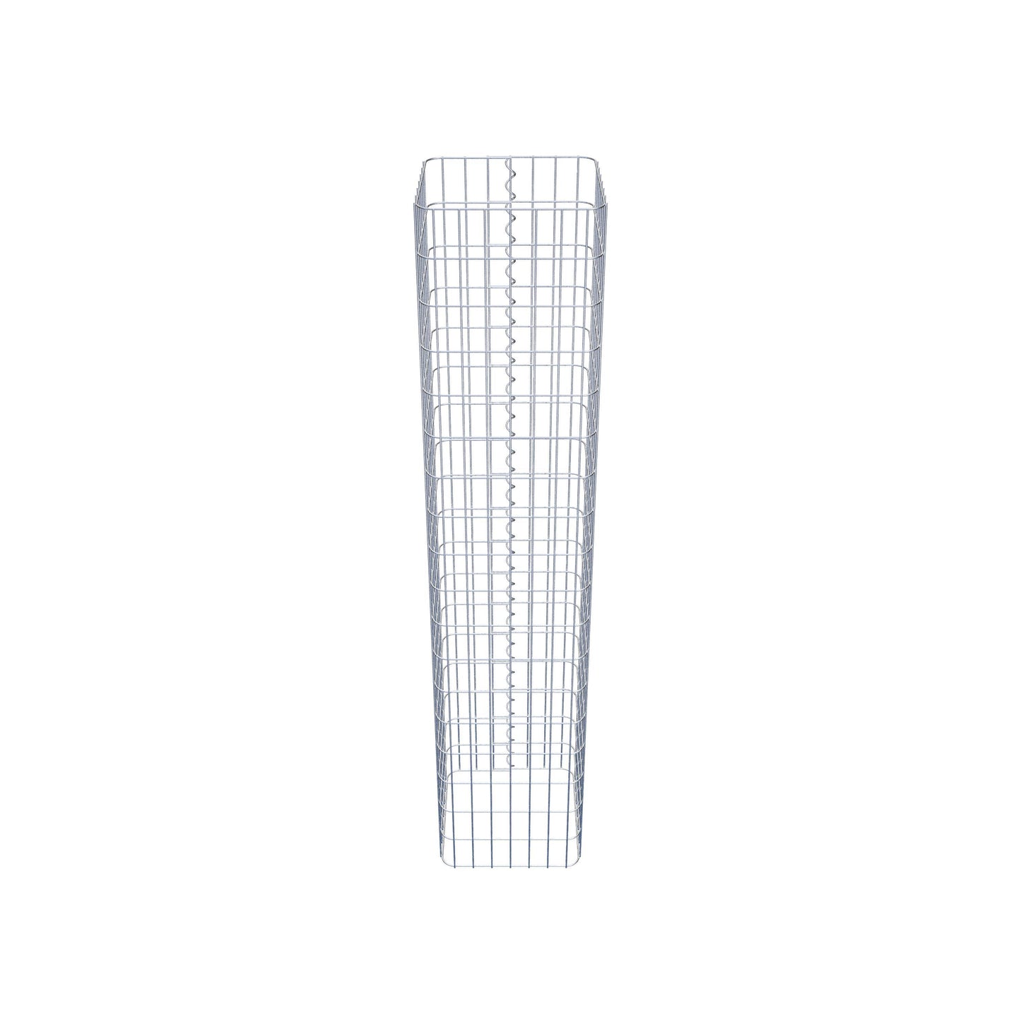 Columna de gaviones 37 x 37 cm, cuadrado MW 5 x 10 cm