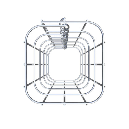 Columna de gaviones 17 x 17 cm, cuadrado MW 5 x 10 cm