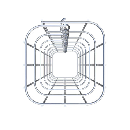 Columna de gaviones 17 x 17 cm, cuadrado MW 5 x 10 cm