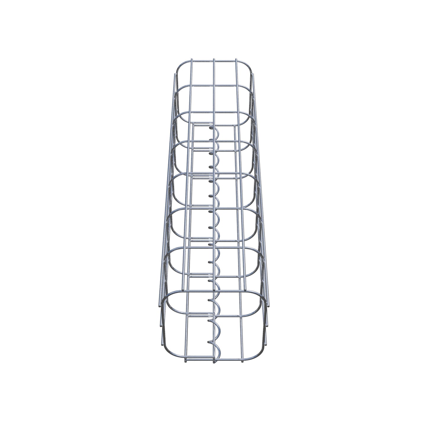 Columna de gaviones 17 x 17 cm, cuadrado MW 5 x 10 cm