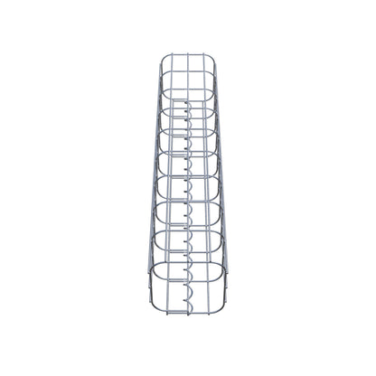 Columna de gaviones 17 x 17 cm, cuadrado MW 5 x 10 cm