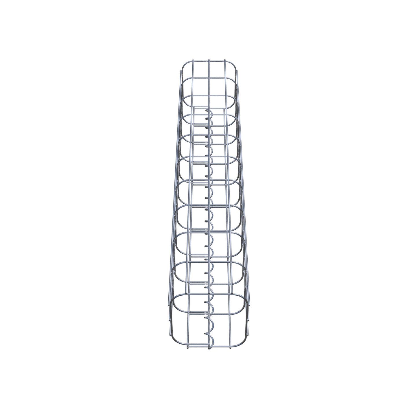 Columna de gaviones 17 x 17 cm, cuadrado MW 5 x 10 cm