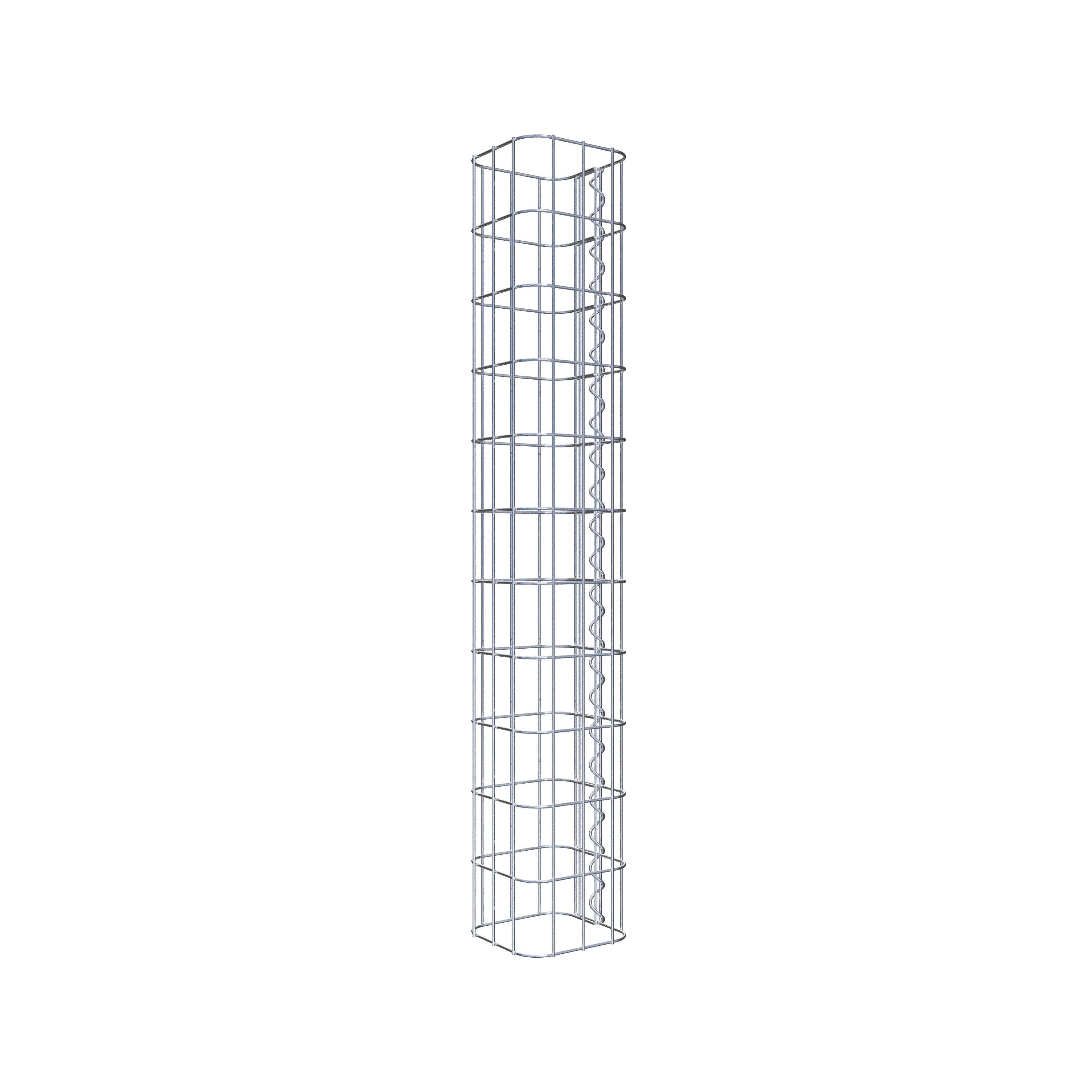 Gabionensäule 17 x 17 cm, MW 5 x 10 cm eckig