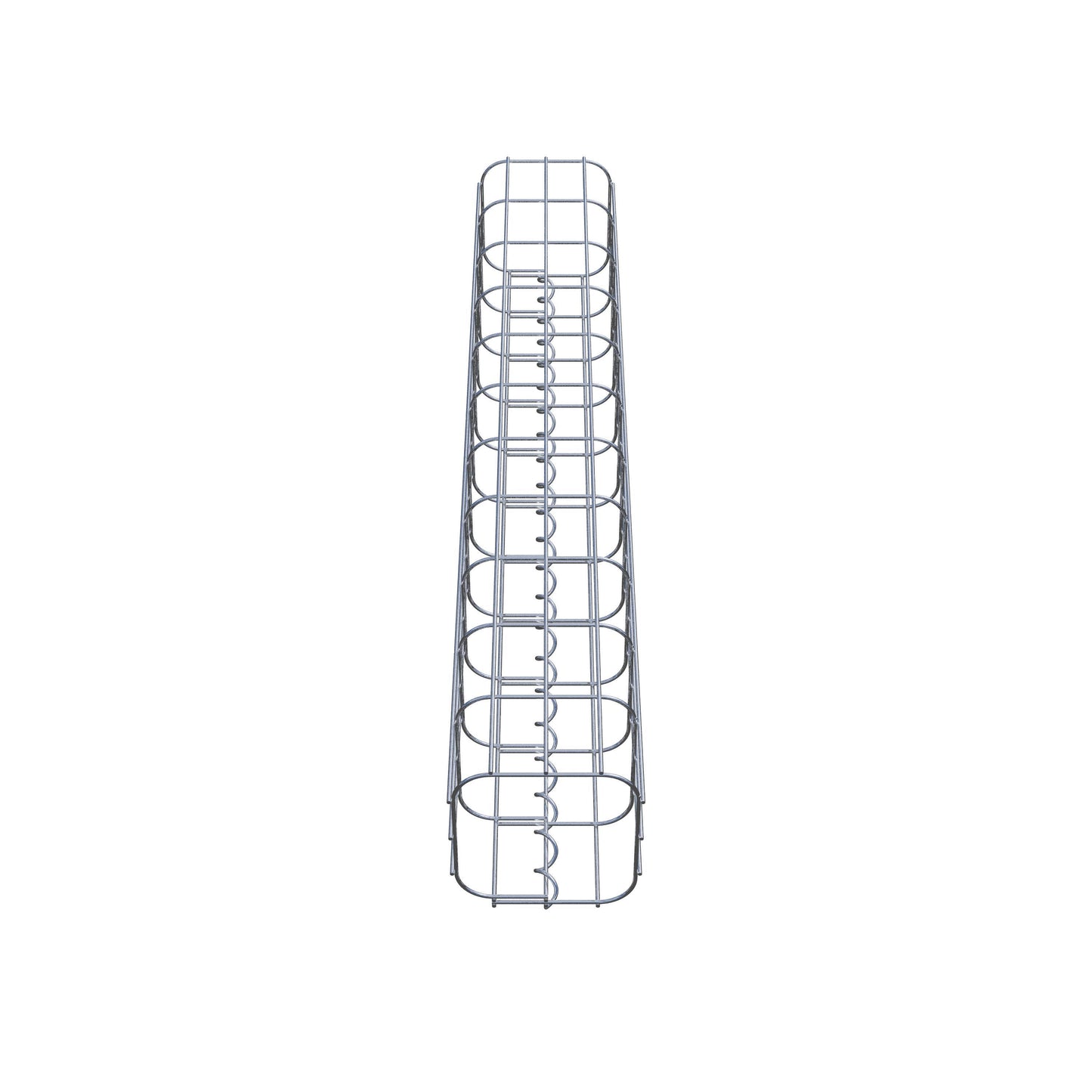 Columna de gaviones 17 x 17 cm, cuadrado MW 5 x 10 cm