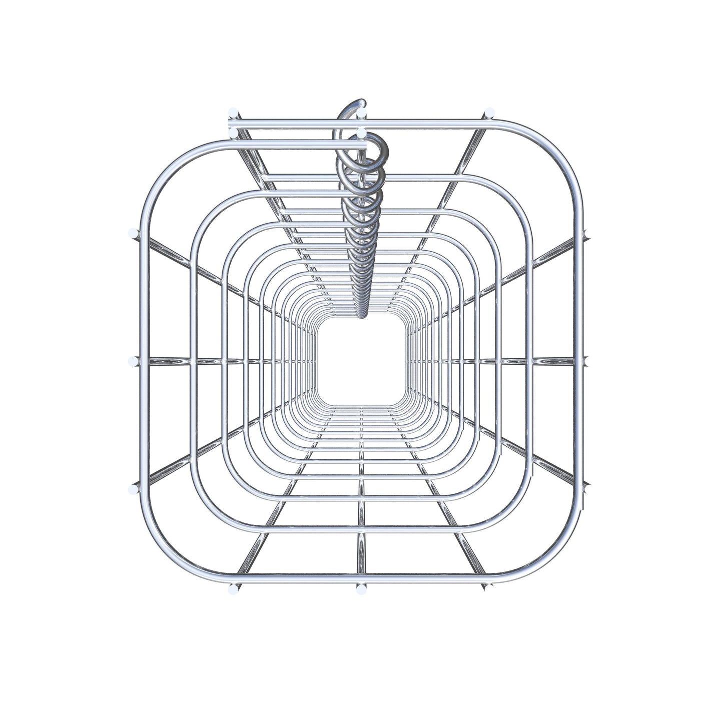 Columna de gaviones 17 x 17 cm, cuadrado MW 5 x 10 cm