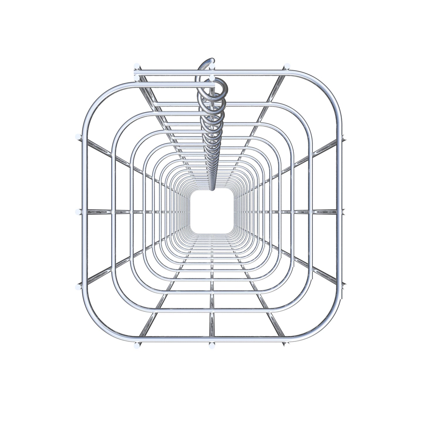 Columna de gaviones 17 x 17 cm, cuadrado MW 5 x 10 cm