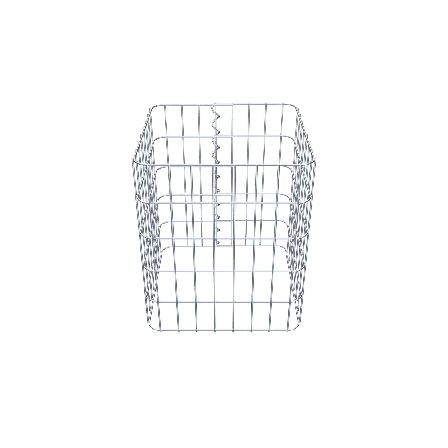 Gabion column 42 x 42 cm, MW 5 x 10 cm square