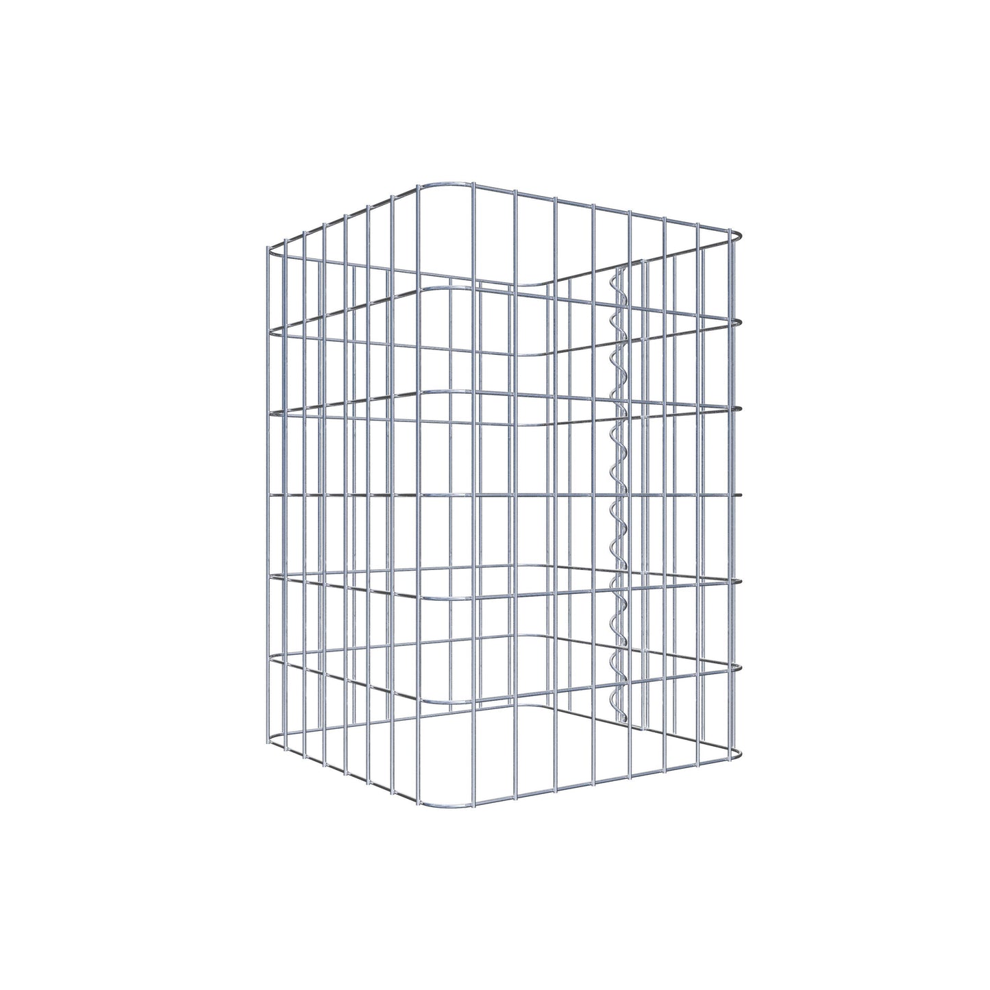 Gabion column 42 x 42 cm, MW 5 x 10 cm square