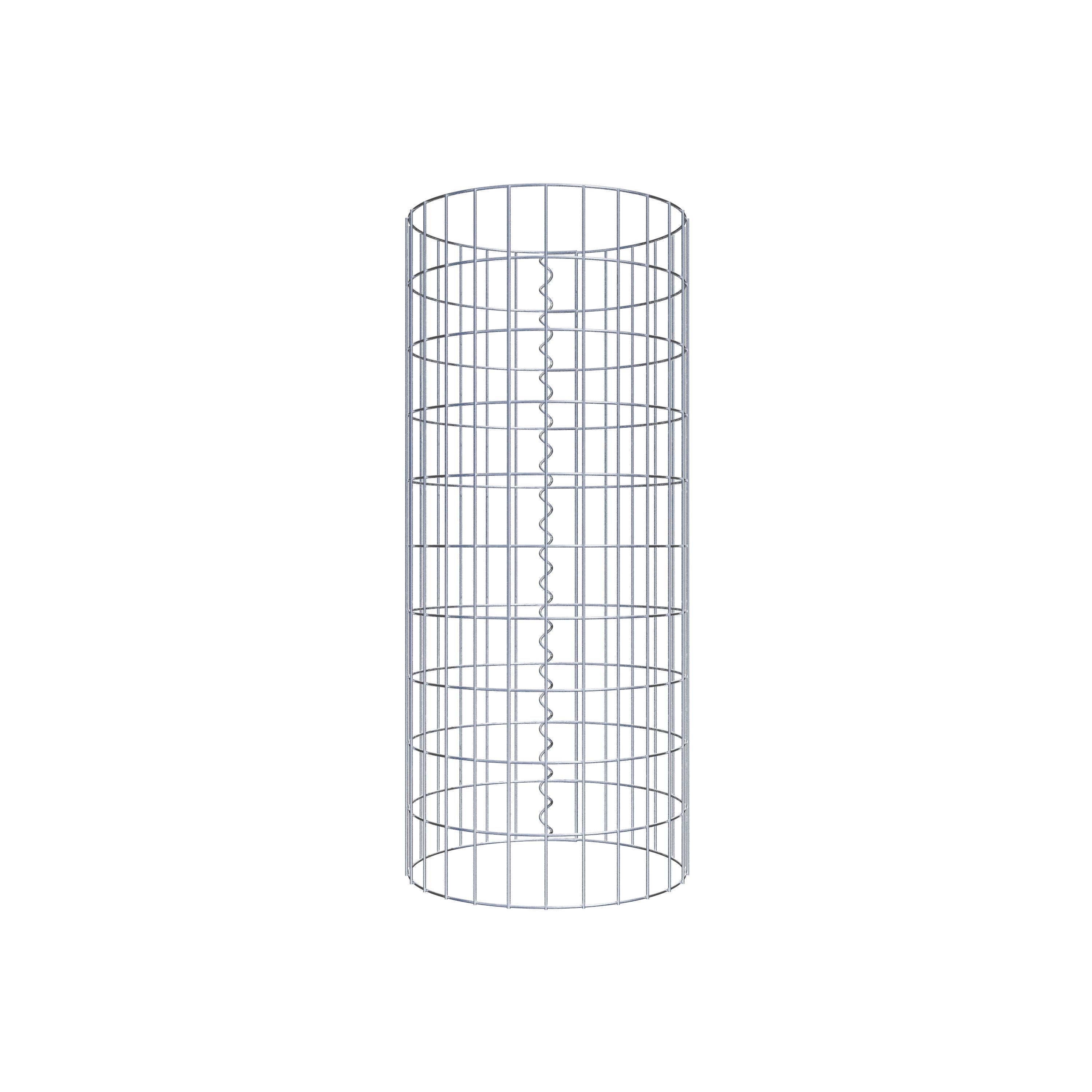 Colonna di gabbioni diametro 42 cm, MW 5 x 10 cm rotonda