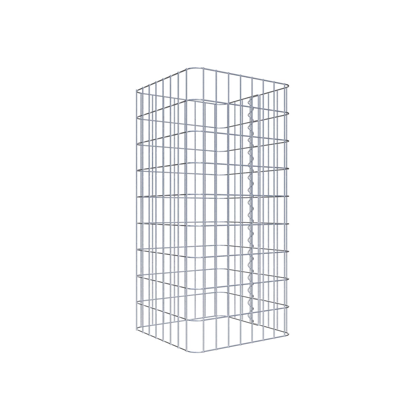Gabion column 42 x 42 cm, MW 5 x 10 cm square
