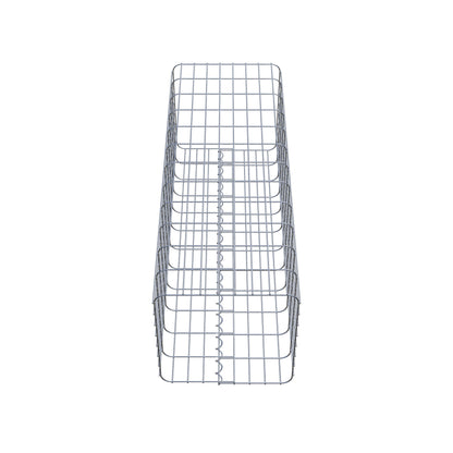 Gabion column 42 x 42 cm, MW 5 x 10 cm square