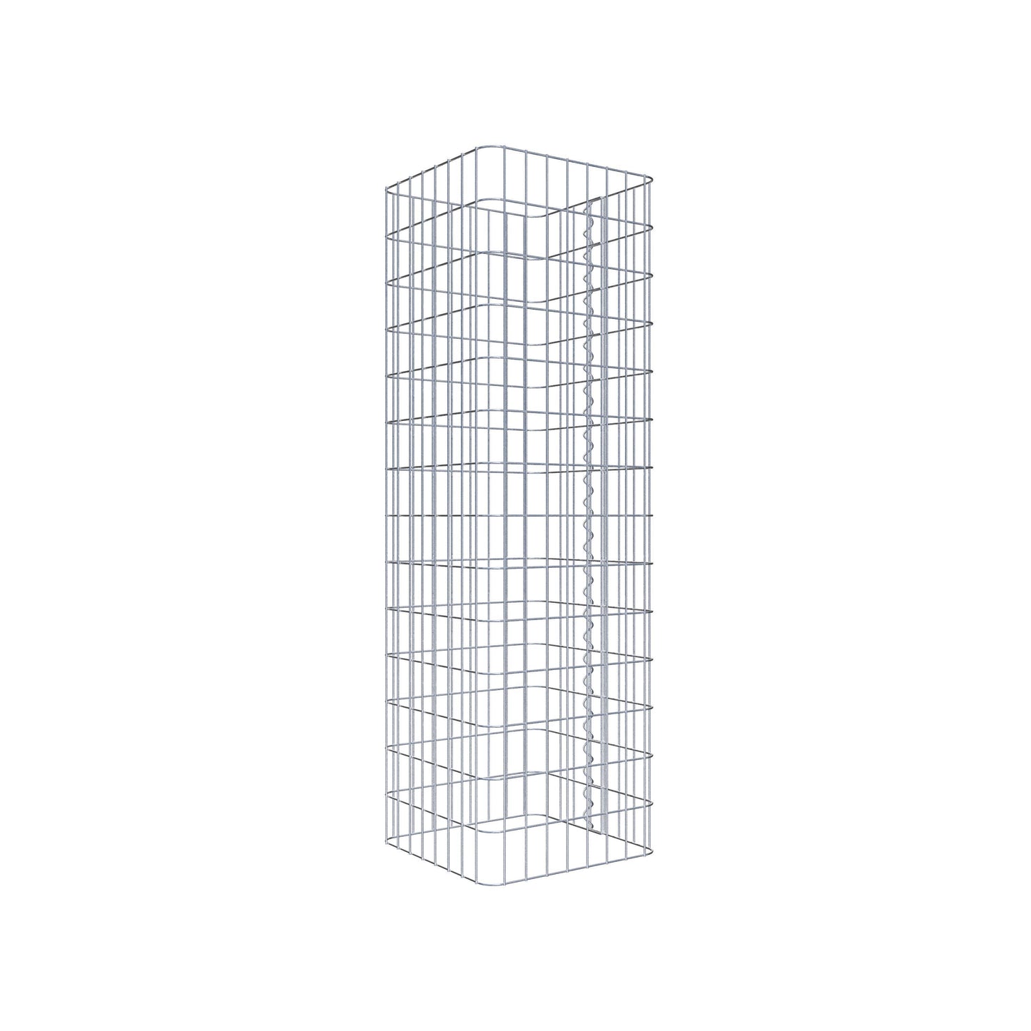 Gabion column 42 x 42 cm, MW 5 x 10 cm square