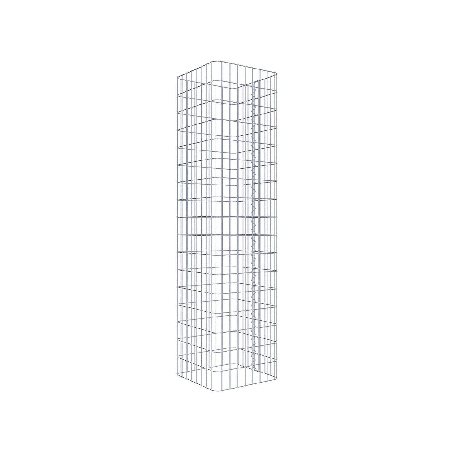 Gabion column 42 x 42 cm, MW 5 x 10 cm square