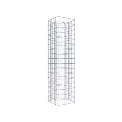 Gabion column 42 x 42 cm, MW 5 x 10 cm square