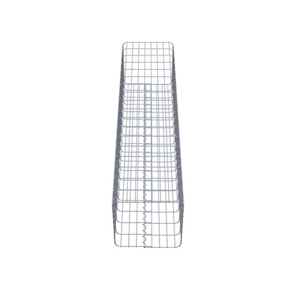 Gabion column 42 x 42 cm, MW 5 x 10 cm square