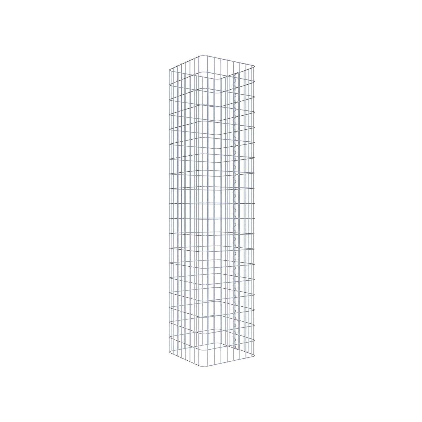 Gabion column 42 x 42 cm, MW 5 x 10 cm square