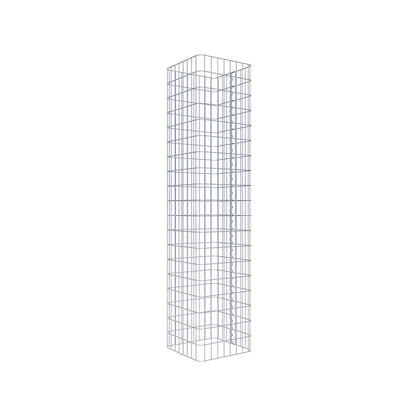Gabion column 42 x 42 cm, MW 5 x 10 cm square