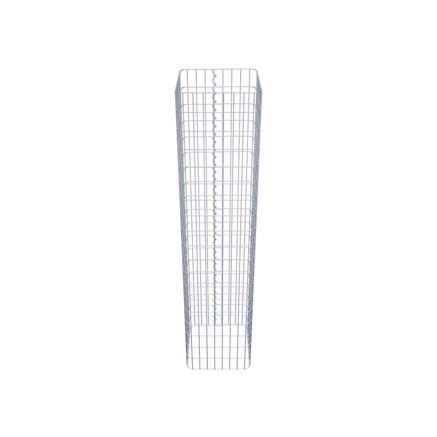 Gabion column 42 x 42 cm, MW 5 x 10 cm square