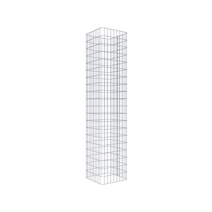 Gabion column 42 x 42 cm, MW 5 x 10 cm square