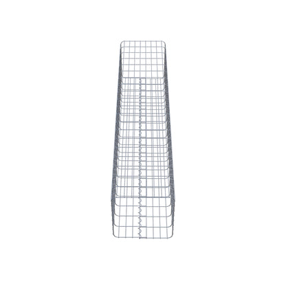 Gabion column 42 x 42 cm, MW 5 x 10 cm square
