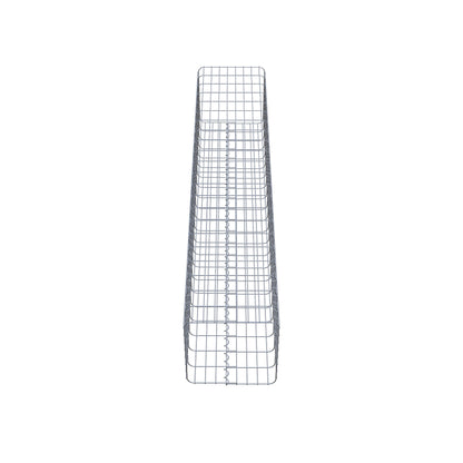 Gabion column 42 x 42 cm, MW 5 x 10 cm square