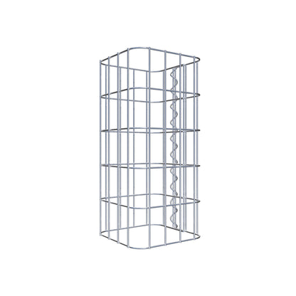 Colonna di gabbioni 22 x 22 cm, MW 5 x 10 cm quadrati