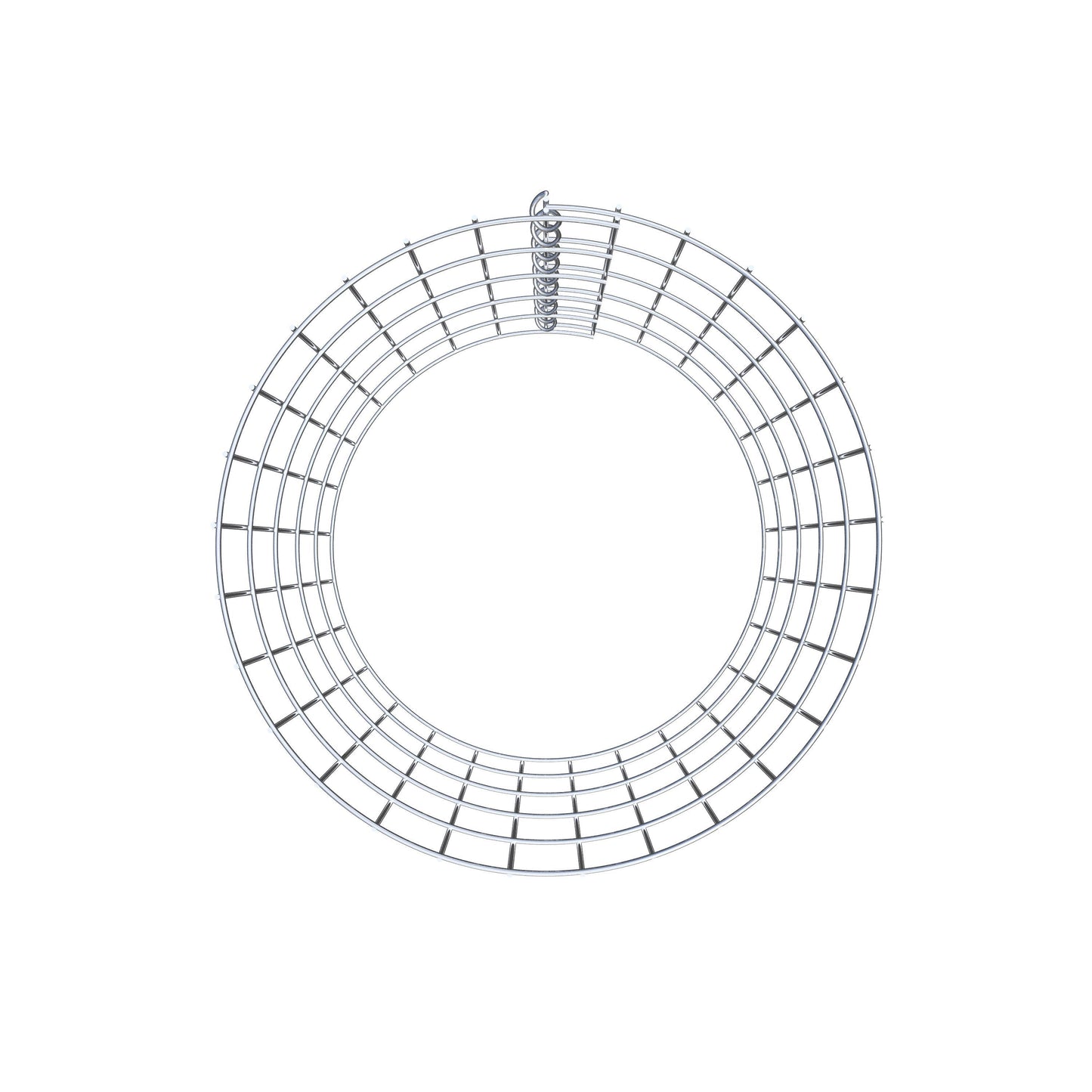 Schanskorf kolom diameter 47 cm, MW 5 x 10 cm rond