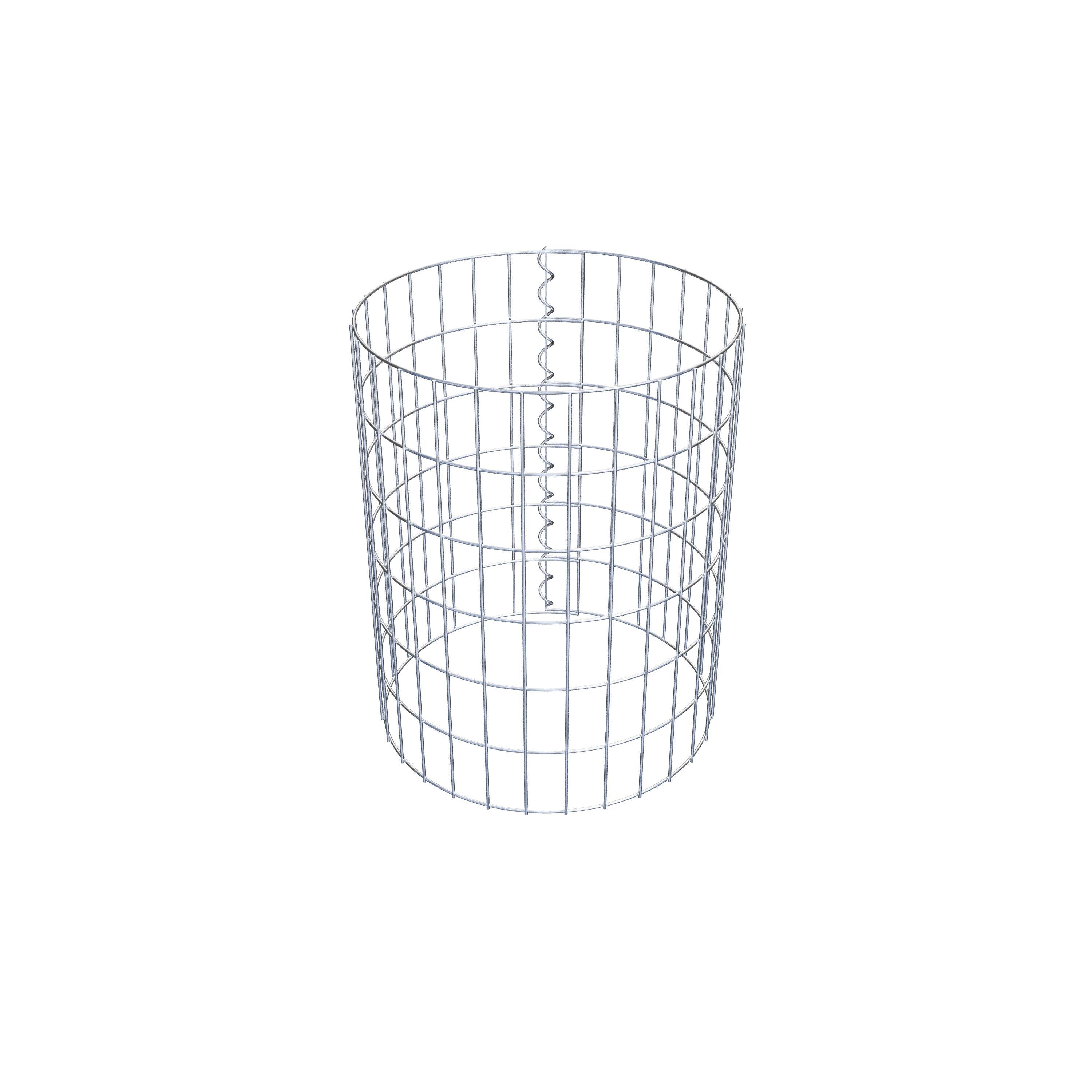 Colonne de gabion diamètre 47 cm, MW 5 x 10 cm rond