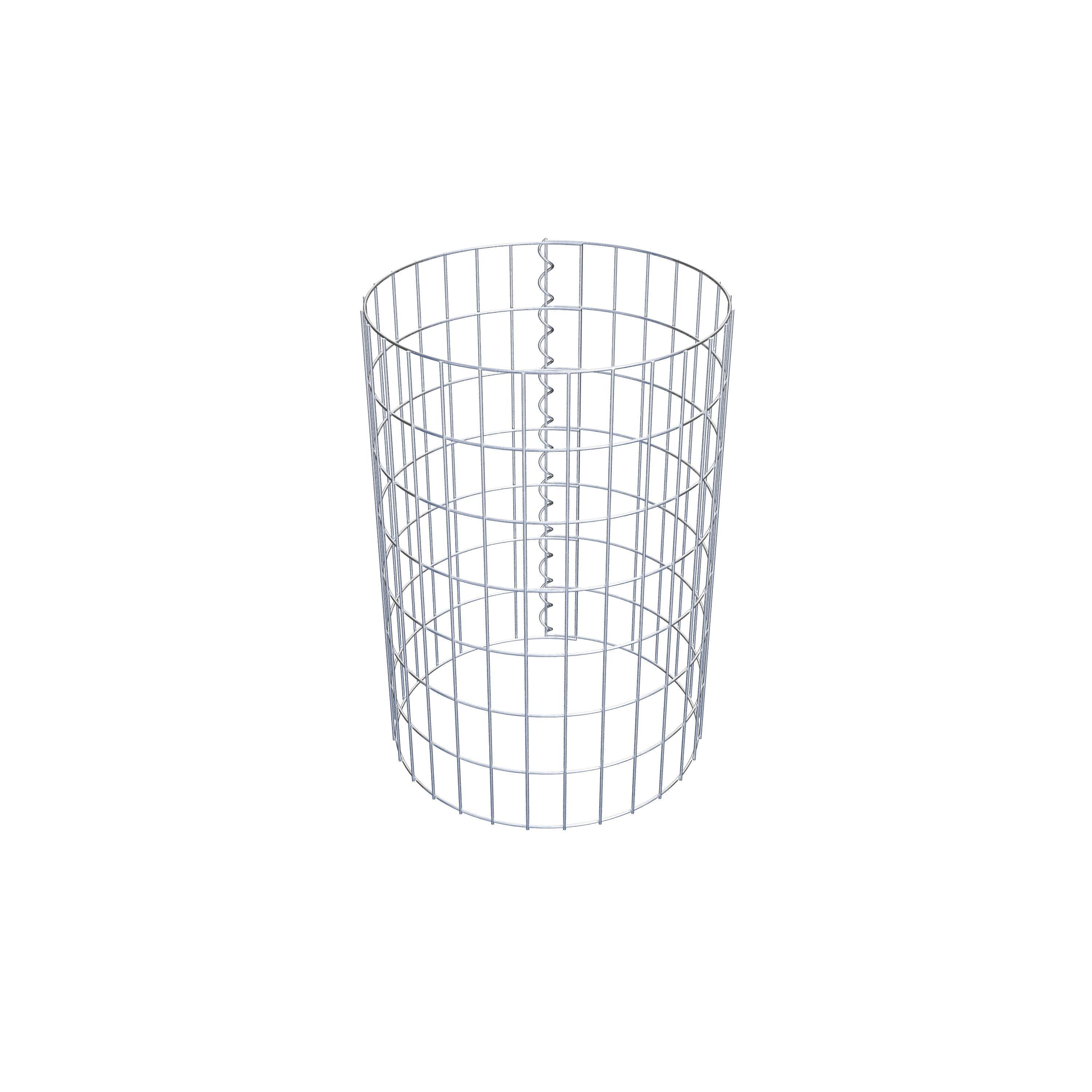 Colonne de gabion diamètre 47 cm, MW 5 x 10 cm rond