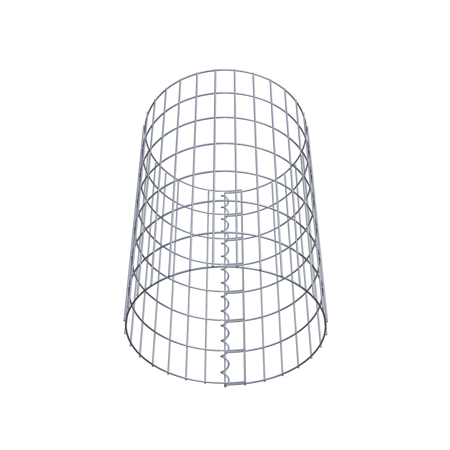 Schanskorf kolom diameter 47 cm, MW 5 x 10 cm rond