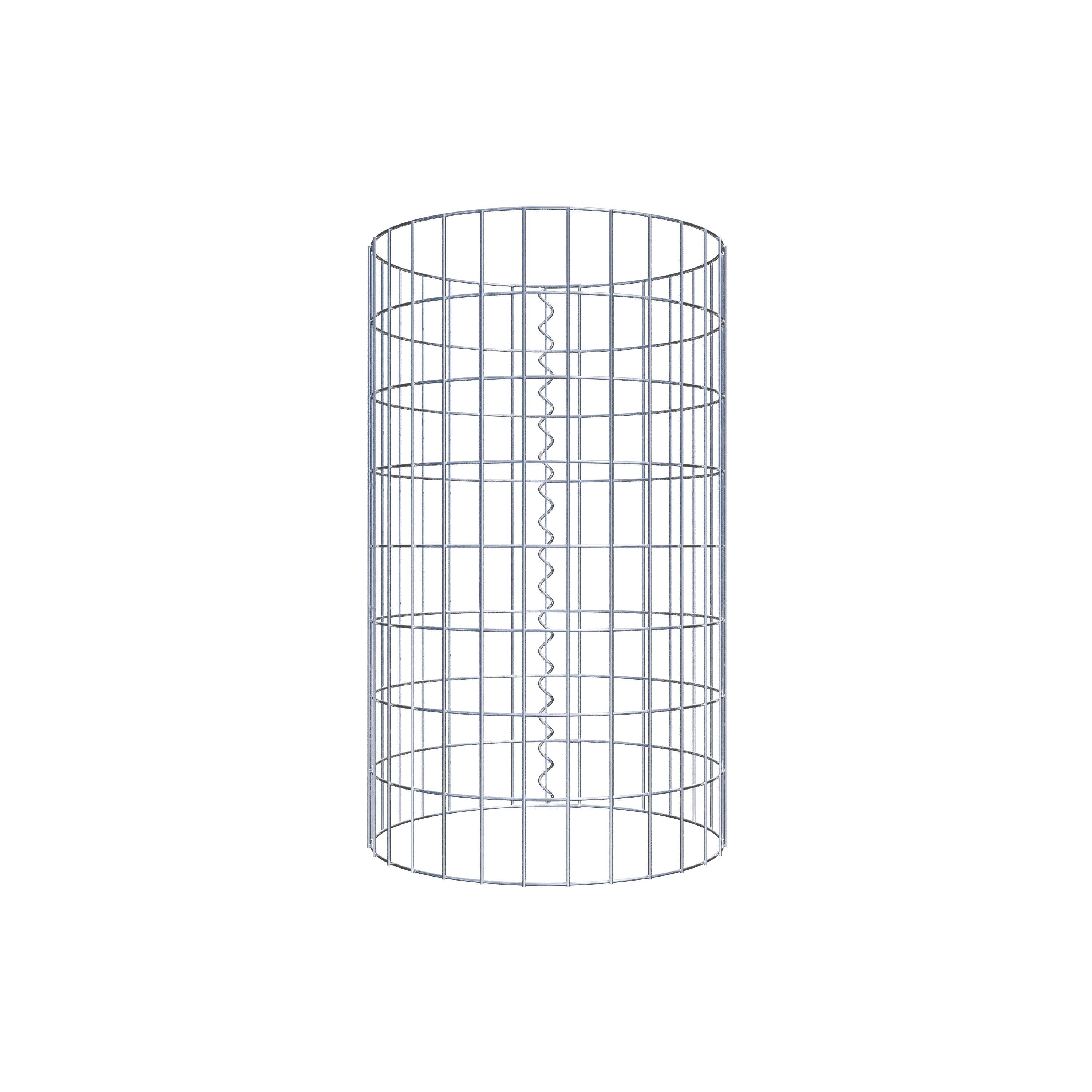 Gabion column diameter 47 cm, MW 5 x 10 cm round