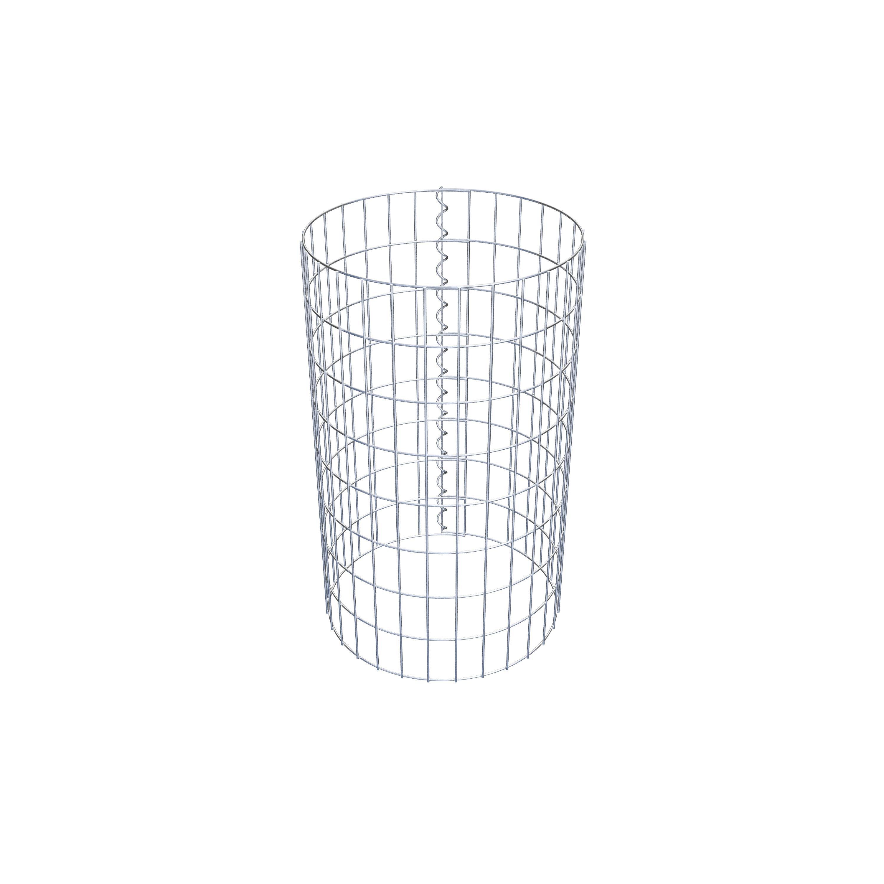 Columna de gaviones diámetro 47 cm, MW 5 x 10 cm redonda