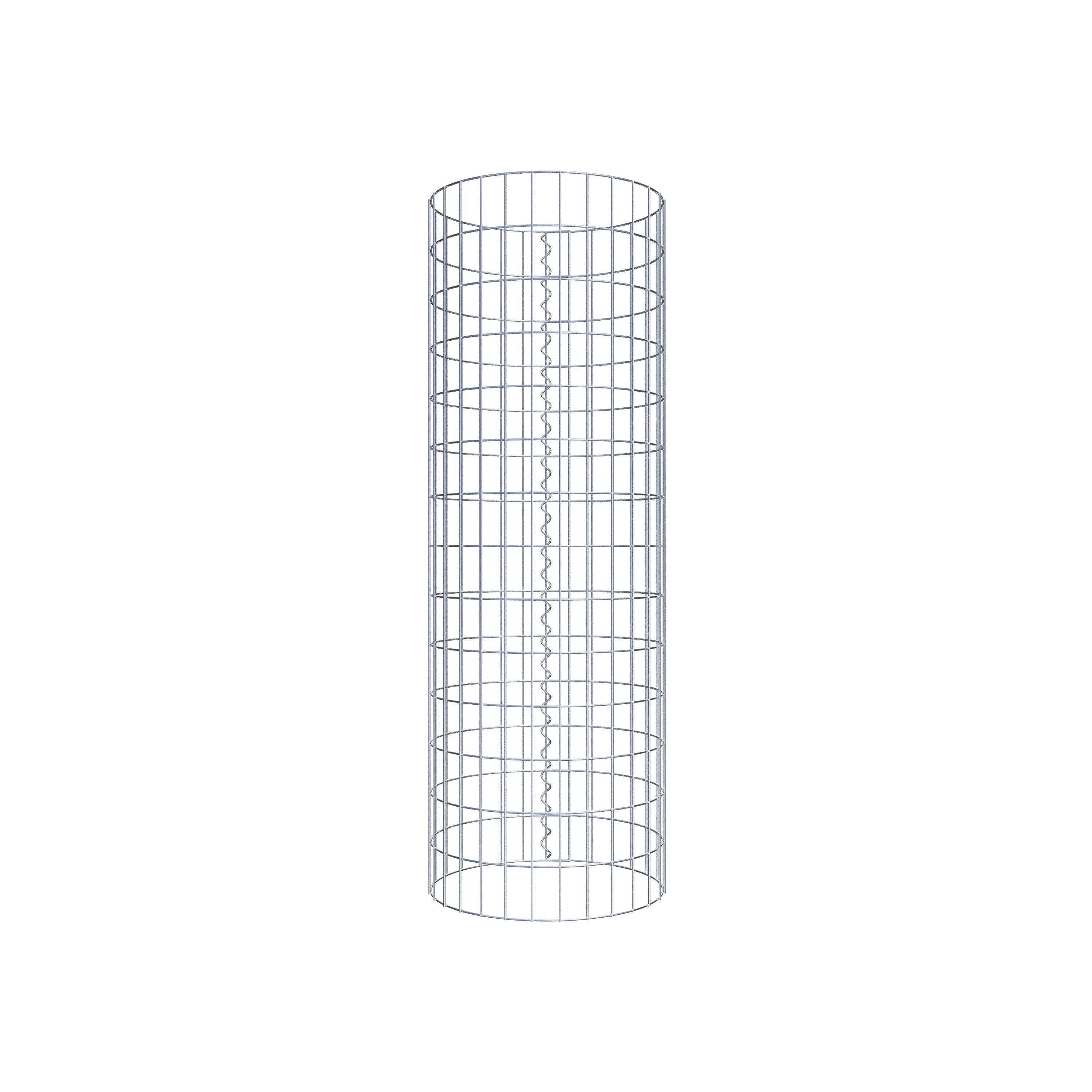 Columna de gaviones diámetro 47 cm, MW 5 x 10 cm redonda