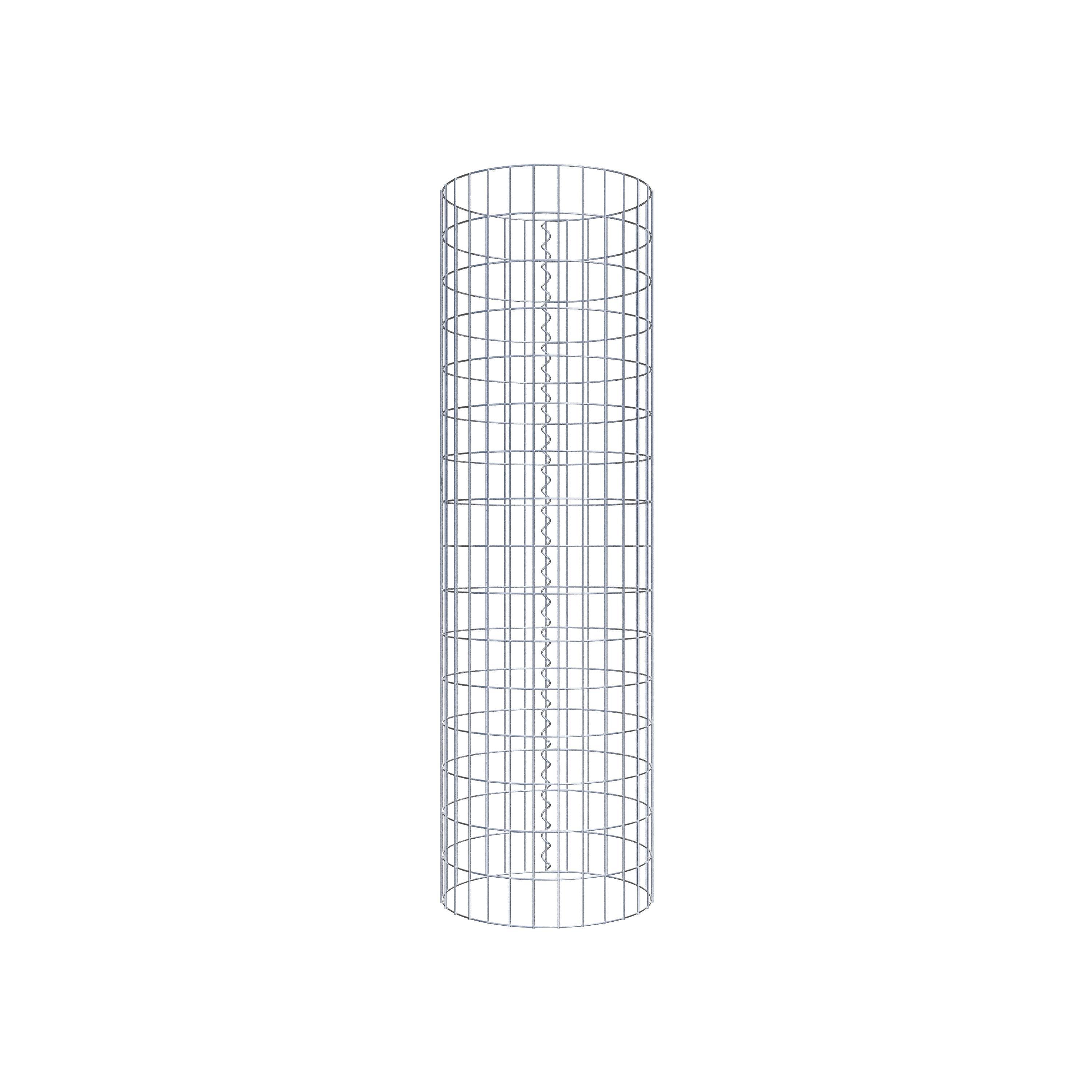 Colonne de gabion diamètre 47 cm, MW 5 x 10 cm rond